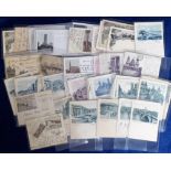 Postcards, a collection of approx. 50 early UK topographical cards, mainly court and intermediate