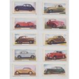 Trade cards, Geoffrey Michael Publishers, Modern Motor Cars, (set, 40 cards) sold with Bake A