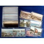 Postcards, a selection of approx. 230 cards of Wales, Ireland, Scotland, Channel Islands and Isle of