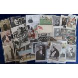 Postcards, Political, a collection of 100+ political cards inc. personalities, police, prisons,