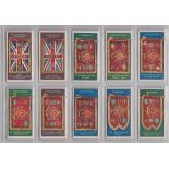 Cigarette cards, Gallaher, Regimental Colours & Standards (set, 50 cards) (gd/vg)