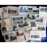 Postcards, a collection of approx. 55+ early UK topographical cards mostly court and intermediate