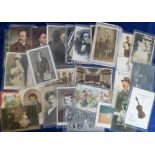 Postcards, Music-related, a selection of approx. 65 music related cards inc. bands, musicians,