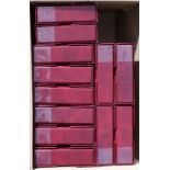 Cigarette Card Accessories, collection of 12 second-hand 'Nostalgia' albums, all in maroon with slip