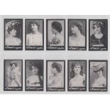 Cigarette cards, Morris, album of sets and part-sets inc. Actresses, (b/w) (set), Captain Blood (