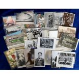 Postcards, a mixed age collection of approx. 100 cards of various Sporting activities inc. Football,