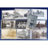 Postcards, UK topographical selection, RPs and printed, various locations inc. London suburbs,