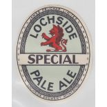 Beer label, James Deuchar Limited, Montrose, Special Pale Ale, v.o, 88mm high (gd) (1)
