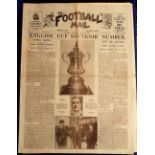Football Newspapers, Portsmouth FC, a fine collection of vintage special newspapers all relating