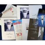 Collectables, Aviation, Concorde selection of items inc. 7.5 inch wine goblet, tie pin, gift range