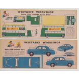 Trade cards, Weetabix, Weetabix Workshop, 62 package issues, three part sets, ref HW22 (