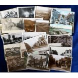 Postcards, a selection of approx. 56 cards of Sussex, mostly coastal villages inc. RP's of Seaford