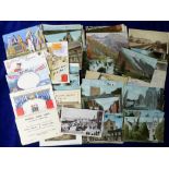 Postcards, varied selection of approx. 110 cards inc. reward cards, some advertising cards for Shell