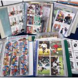 Trade cards & giveaways, a large collection of items contained in ten binders including American &