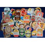 Beer labels, a mixed selection of 76 labels including some with contents. Inc. Devenish,