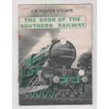 Railwayana, C.N. Poster Stamps booklet, 'The Book of the Southern Railway', complete with all stamps