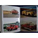 Photographs, Thornycroft, collection of photos in 2 albums with images of Thornycroft fire