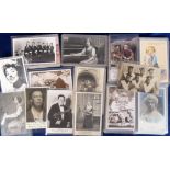 Postcards, a collection of approx. 190 music related cards inc. many Big Band Conductors, Organists,