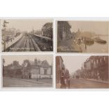 Postcards, London suburbs / Surrey, a good selection of approx. 98 cards of East Sheen, Mortlake,