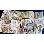 Postcards, Comic and Children, a good mixed selection of approx. 250 cards, comic, animals and
