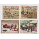 Trade cards, Huntley & Palmers, mixed selection of cards, all different including scarce variation