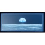 Collectables, Space Exploration, 3 framed and glazed official NASA space prints, showing panoramic