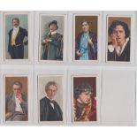 Cigarette cards, Lea, Modern Miniatures, 7 cards, all with white border to fronts, possibly