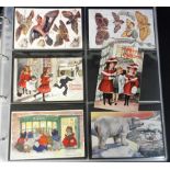 Postcards, a similar selection of 150 mixed subject cards inc. Marjorie Dexter, Richardson,