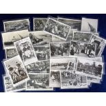 Postcards, London, an interesting London RP mix of 27 cards inc. Port of London views (9), Evening