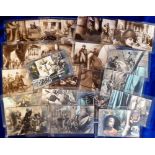 Postcards, two complete composite sets Joan of Arc and Napoleon, 10 cards in each (vg)