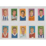 Trade cards, Barratt's, Famous Footballers A13 (set, 50 cards) (gd)