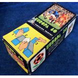 Trade Football Stickers, Panini, Europa '80, an unopened counter display box containing 150