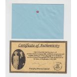 Royalty, Duke & Duchess of Windsor, a piece of headed notepaper and an envelope, originally sold