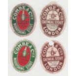Beer labels, Watney Combe Reid & Co Ltd, Nourishing Stout, v.o's, F Radford Windsor & Richard