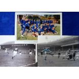 Football Autographs / Photographs, press photographs, selection of 11 high quality gloss photos, all