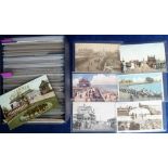 Postcards, Piers, Norfolk & Suffolk, collection of approx. 300 cards, RPs and printed, various