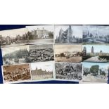 Postcards, Hospitals, a collection of 70+, RP's and printed, various locations inc. Greenock,