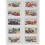 Cigarette cards, Ogden's, Motor Races 1931 (set, 50 cards) (mostly gd)