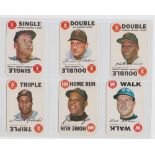 Trade cards, USA, Topps, Baseball Game Cards (1968) (20/33 plus one duplicate) includes Mickey