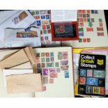 Stamps, GB and world collection, in albums and loose, inc. a small selection of QV 1d reds, good
