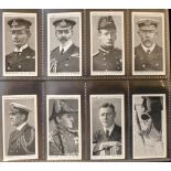 Cigarette cards, Lambert & Butler, a mixed selection of 8 sets inc. Naval Portraits, 2 sets, (series