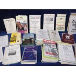 Horse Racing, a large collection of approx 200 race cards dating from the 1960s onwards, meetings
