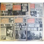 Music Memorabilia, New Musical Express (NME), 61 issues, all 1970's (gen vg)