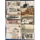 Postcards, London & suburbs, a collection of 40+ cards, RP's and printed inc. Theatre's, court-size,