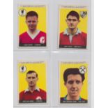 Trade cards, A&BC Gum, Footballers, (Planet 1-46), (set, 46 cards) (vg/ex)