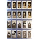 Cigarette cards, Mitchell's, Football, 2 sets, Scottish Footballers (set, 50 cards) & Scottish