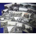 Postcards, Bristol, a selection of 21 cards inc. 13 RP's, inc. animated street scenes for Gloucester