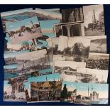 Postcards, RP's and printed, 35+ cards inc. several scenes from Constantinople, inc. harbour,