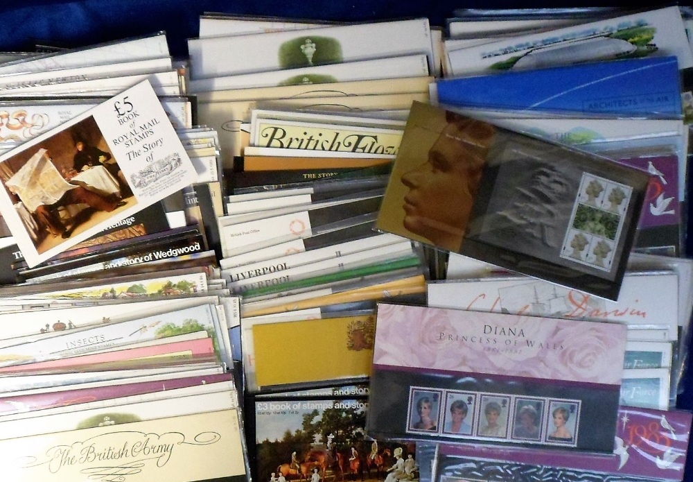 Stamps, GB, a large collection of decimal presentation packs and booklets, also a modern album