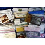 Stamps, GB, a large collection of decimal presentation packs and booklets, also a modern album